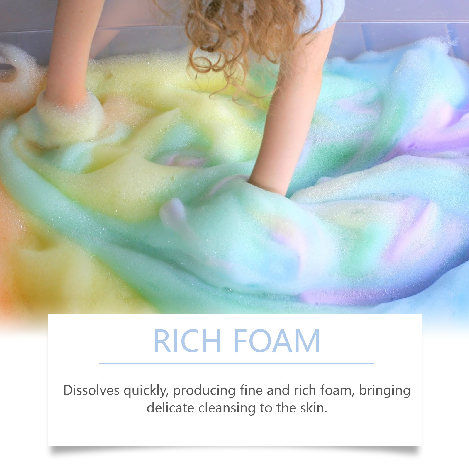 Pawdear Colorful Salt Bath Bal, Floral Shower Fragrance Clean, Moisturizing And Long-Lasting Colorful Bath Ball-PawDear