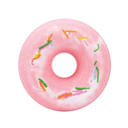 Mini Donut Bath Bath Salts Cleaning Fragrance Ball Bath Essential Oil Ball Bath Salt 40G-PawDear