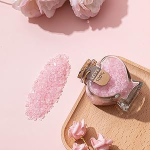 Aromatherapy Bath Himalayan Salt 90g Heart Glass Aromatherapy Amazon Gift Set Bath-PawDear