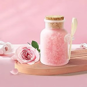 Body Scrub Cream Sea Salt Essential Oil Fragrance Bath Himalayan Salt Hand Gift Bath Salt-PawDear