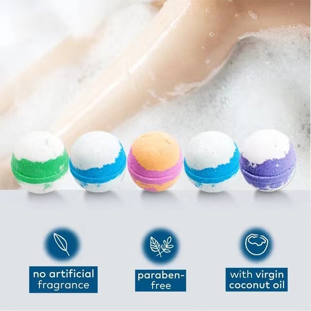 Bath Salt Bubble Bath Bath Salt Fizzer Bathtub Supplies Bath Essential Oil Bath Bombs-PawDear