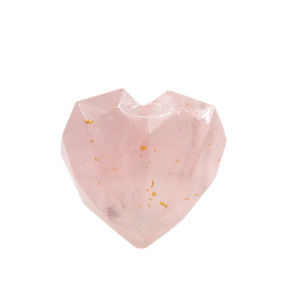 Love Handmade Soap Hand Gift Soap 24K Valentine's Day Gold Foil Soap 50G Wedding Bath Cleaning Love-PawDear