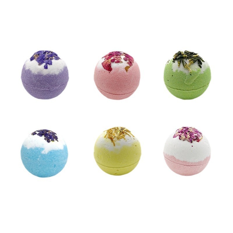 Aromatherapy Bath Bath Salt 100G Essential Oil Loofah Aromatherapy Dried Flower Bath Ball-PawDear