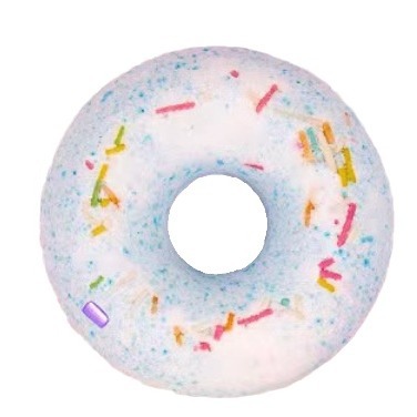 Mini Donut Bath Bath Salts Cleaning Fragrance Ball Bath Essential Oil Ball Bath Salt 40G-PawDear