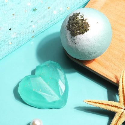 Love Handmade Soap Hand Gift Soap 24K Valentine's Day Gold Foil Soap 50G Wedding Bath Cleaning Love-PawDear