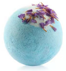 Dried Flower Bath Bomb 120g Explosive Bath Ball Nourishing Bubble Bath Ball Fragrance Aromatherapy Bath Ball-PawDear