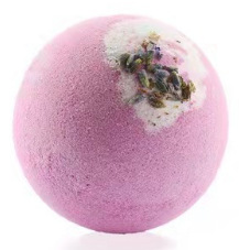 Dried Flower Bath Bomb 120g Explosive Bath Ball Nourishing Bubble Bath Ball Fragrance Aromatherapy Bath Ball-PawDear