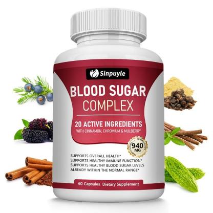 Pawdear Blood Sugar Complex Capsules Natural Support