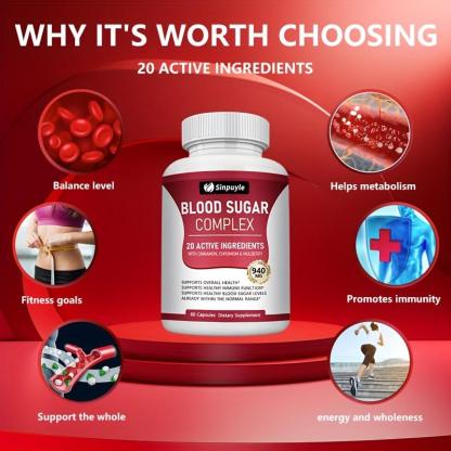 Pawdear Blood Sugar Complex Capsules Natural Support