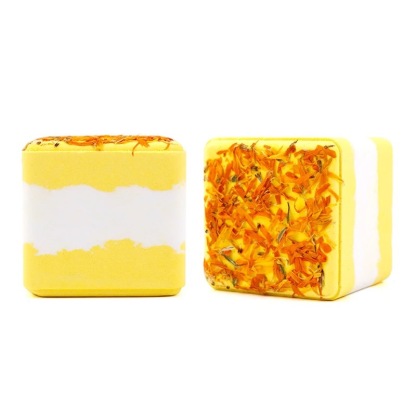 Aromatherapy Shower Piece 80G Square Dried Flower Bath Piece Bath Aromatherapy Sheet Bath Salt-PawDear