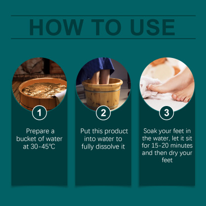 Pawdear Herbal Foot Bath Ball Contains Herbal ingredients To Soothe Leg Discomfort And Moisturize Skin Foot Care-PawDear