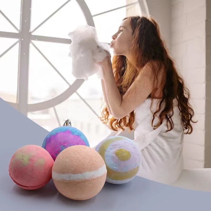Bath Salt Bubble Bath Bath Salt Fizzer Bathtub Supplies Bath Essential Oil Bath Bombs-PawDear