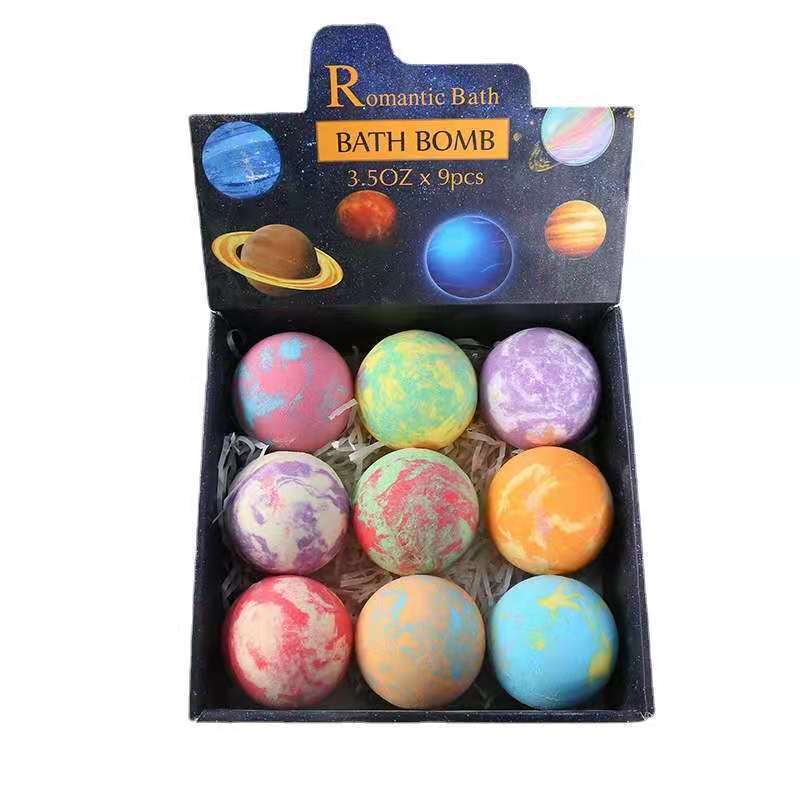 Explosion Blue Green Mixed Color Bath Salt 100G Bath Essential Oil Bubble Bath Ball Bath Salt-PawDear