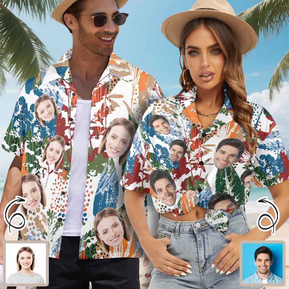 20250415-HHN-12 Men's All Over Print Hawaiian Shirt (T58)(Made in Queen)