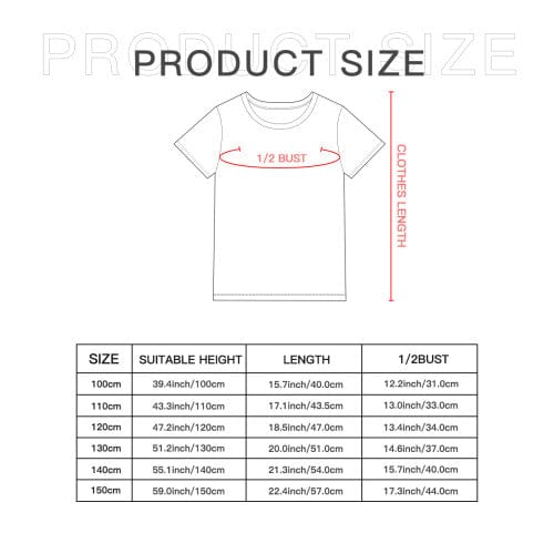 Custom #2-8Y Custom Face American Flag Tee For Toddler Kids Kid's All Over Print T-shirt - YesCustom