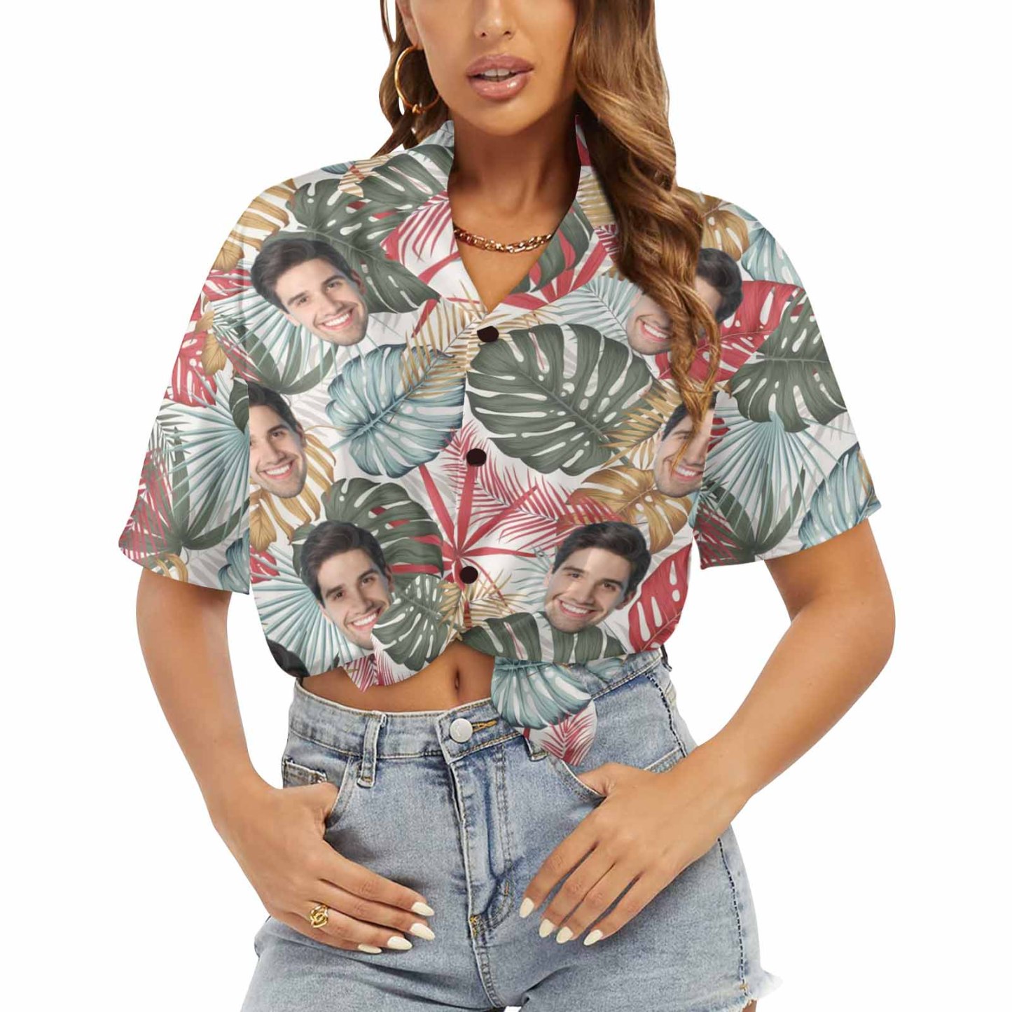 20250415-HHN-2 Men's All Over Print Hawaiian Shirt (T58)(Made in Queen)