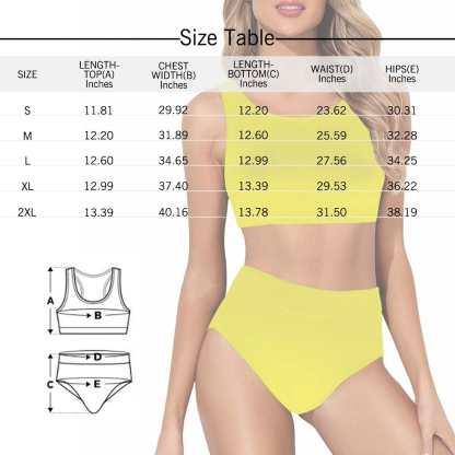 Custom Custom Face American Flag Style A Couple Matching Swimsuit Crew Neck High Waisted Bikini & Swim Shorts Personalized Bathing Suits Beach Outfits - YesCustom