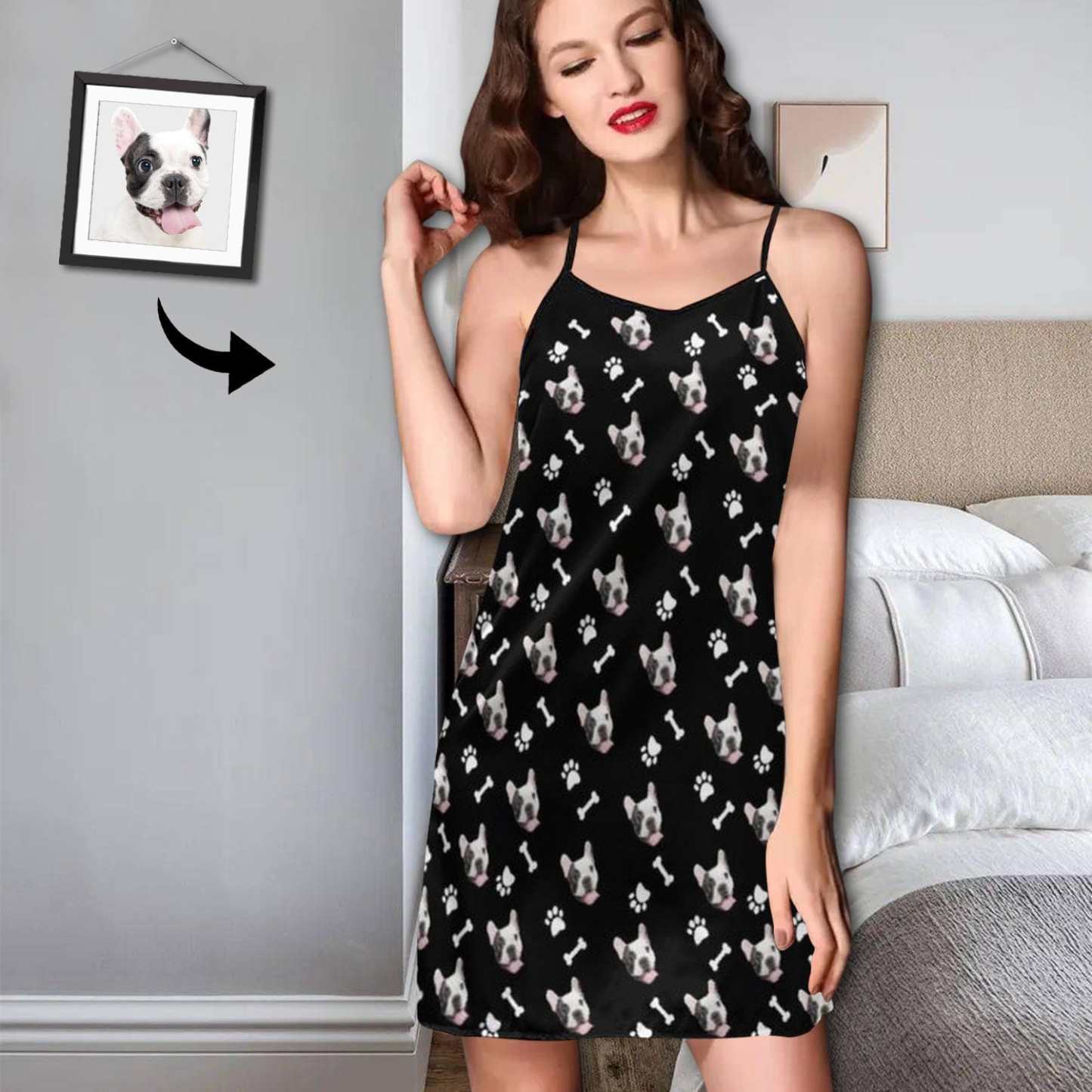 face on pajamas