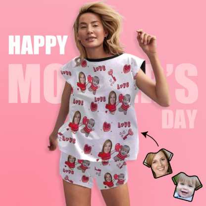 face on pajamas