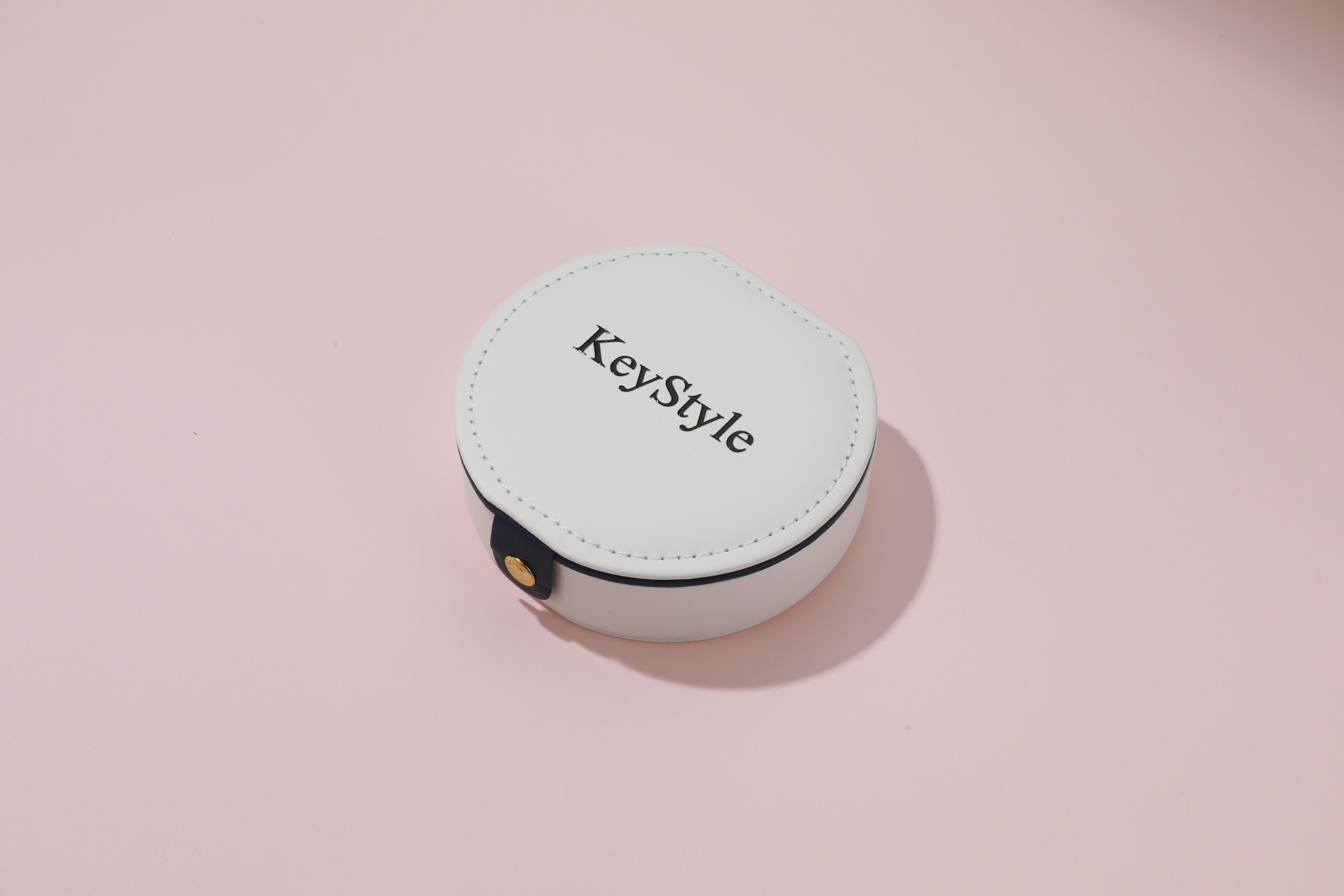 KeyStyle Leather Jewellery cases, Portable 3 Colors Jewelry Box for Earrings Necklace Bracelets Rings Jewelry Gift For Women 