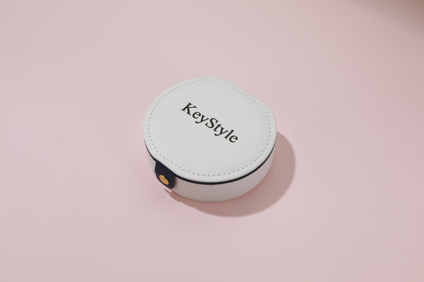 KeyStyle Leather Jewellery cases, Portable 3 Colors Jewelry Box for Earrings Necklace Bracelets Rings Jewelry Gift For Women 