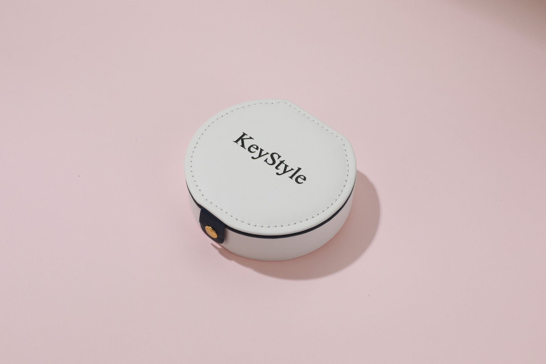 KeyStyle Leather Jewellery cases, Portable 3 Colors Jewelry Box for Earrings Necklace Bracelets Rings Jewelry Gift For Women 