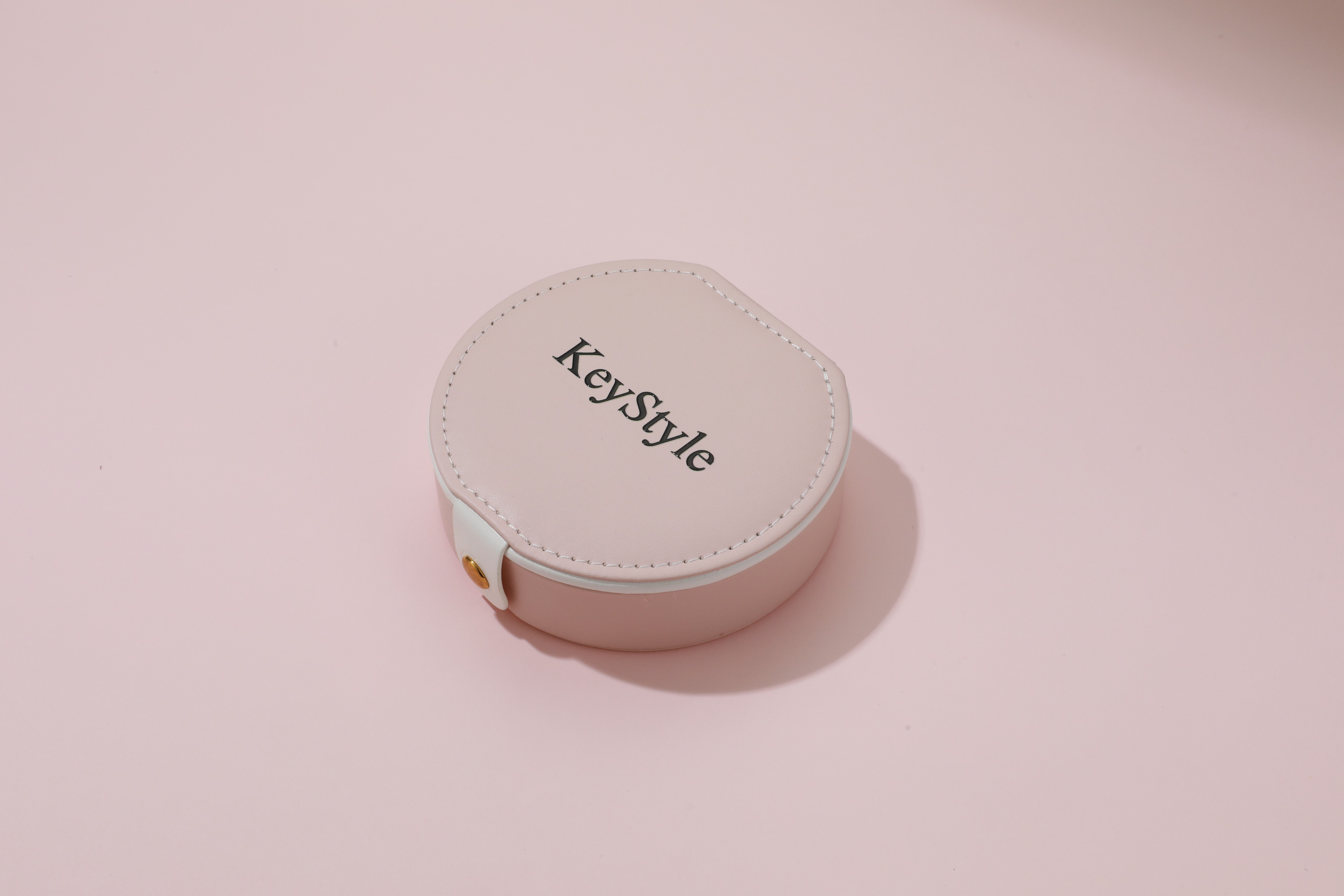 KeyStyle Leather Jewellery cases, Portable 3 Colors Jewelry Box for Earrings Necklace Bracelets Rings Jewelry Gift For Women 