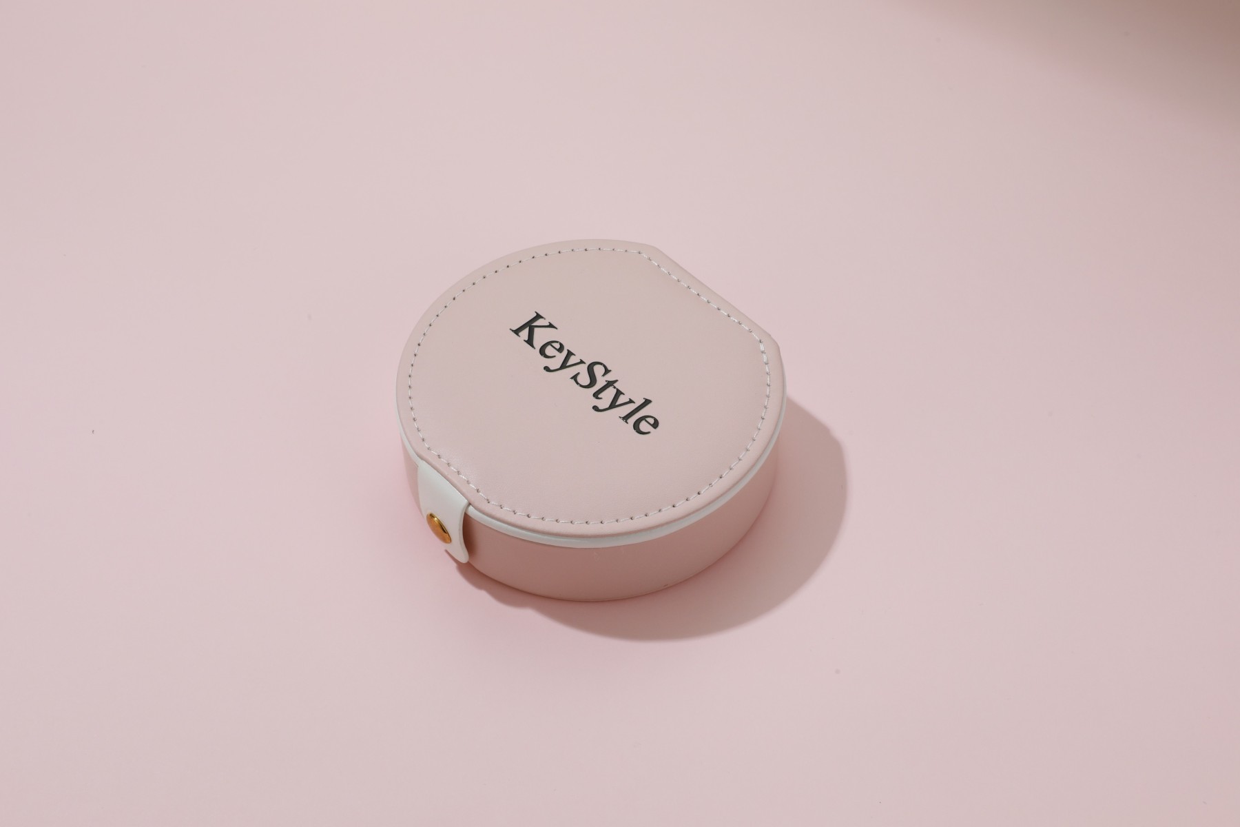 KeyStyle Leather Jewellery cases, Portable 3 Colors Jewelry Box for Earrings Necklace Bracelets Rings Jewelry Gift For Women 