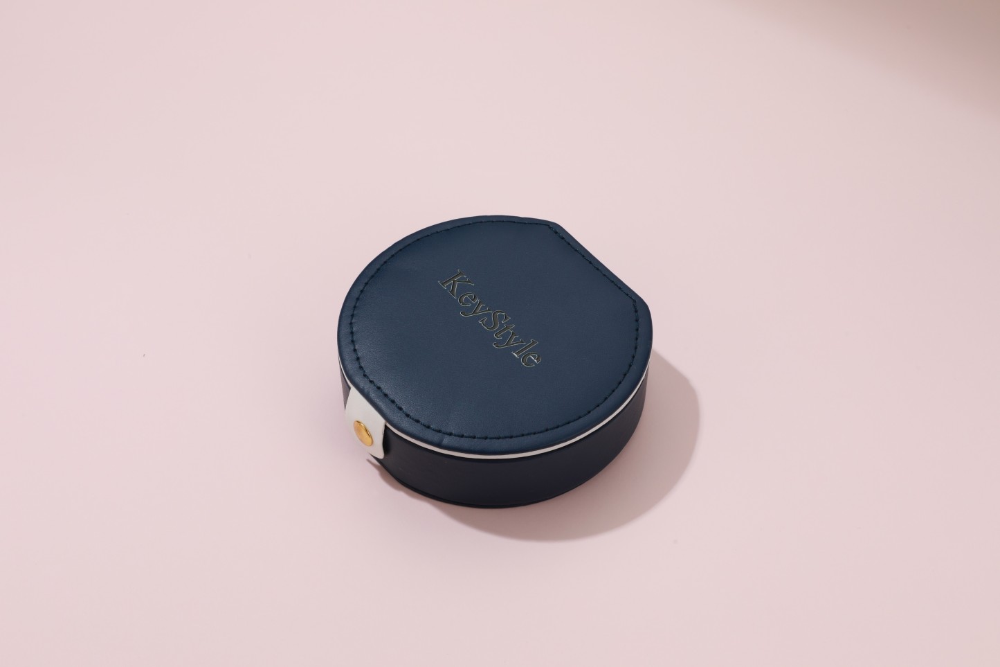 KeyStyle Leather Jewellery cases, Portable 3 Colors Jewelry Box for Earrings Necklace Bracelets Rings Jewelry Gift For Women 