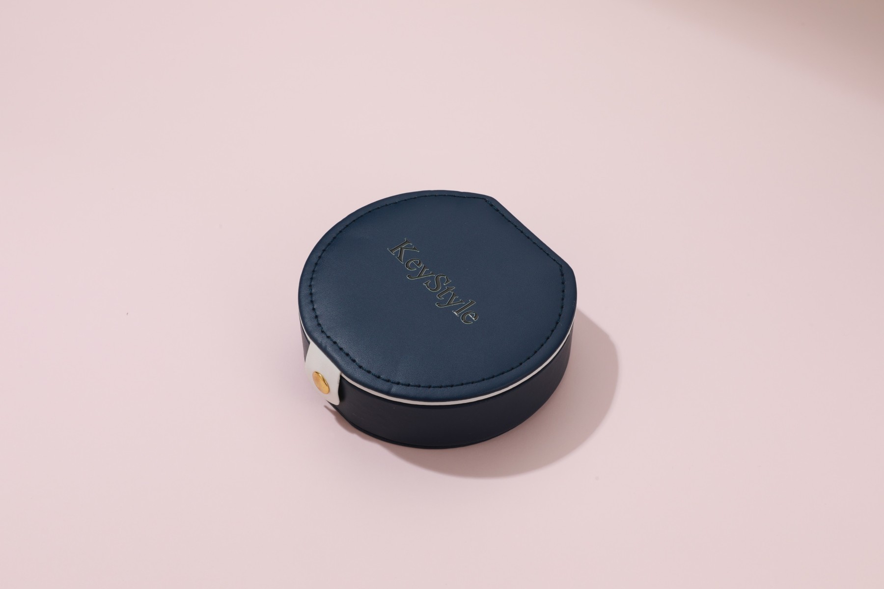 KeyStyle Leather Jewellery cases, Portable 3 Colors Jewelry Box for Earrings Necklace Bracelets Rings Jewelry Gift For Women 