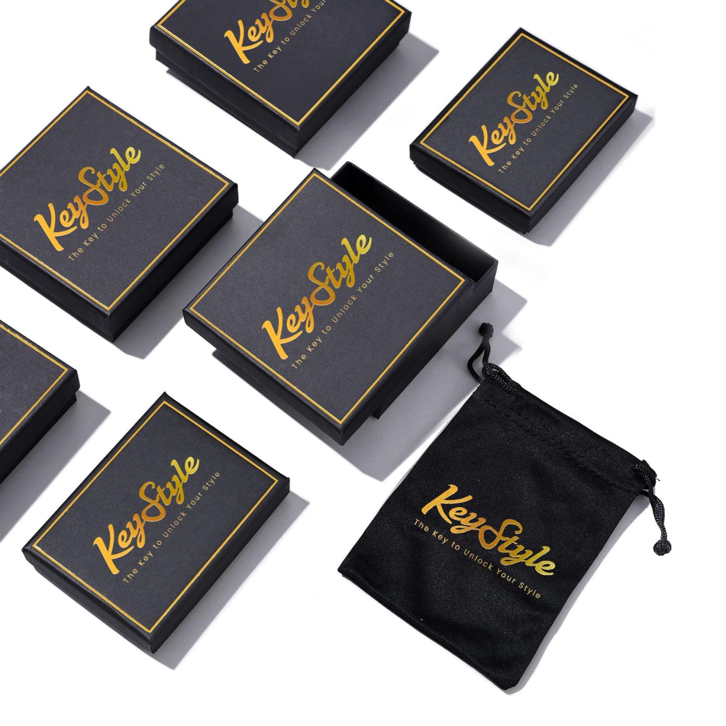 KeyStyle Gold Initial Ring for Women Alphabet Letter Ring Adjustable 14K Gold Plated Personalized Bold Statement Jewelry Stacking Ring Gifts for Her