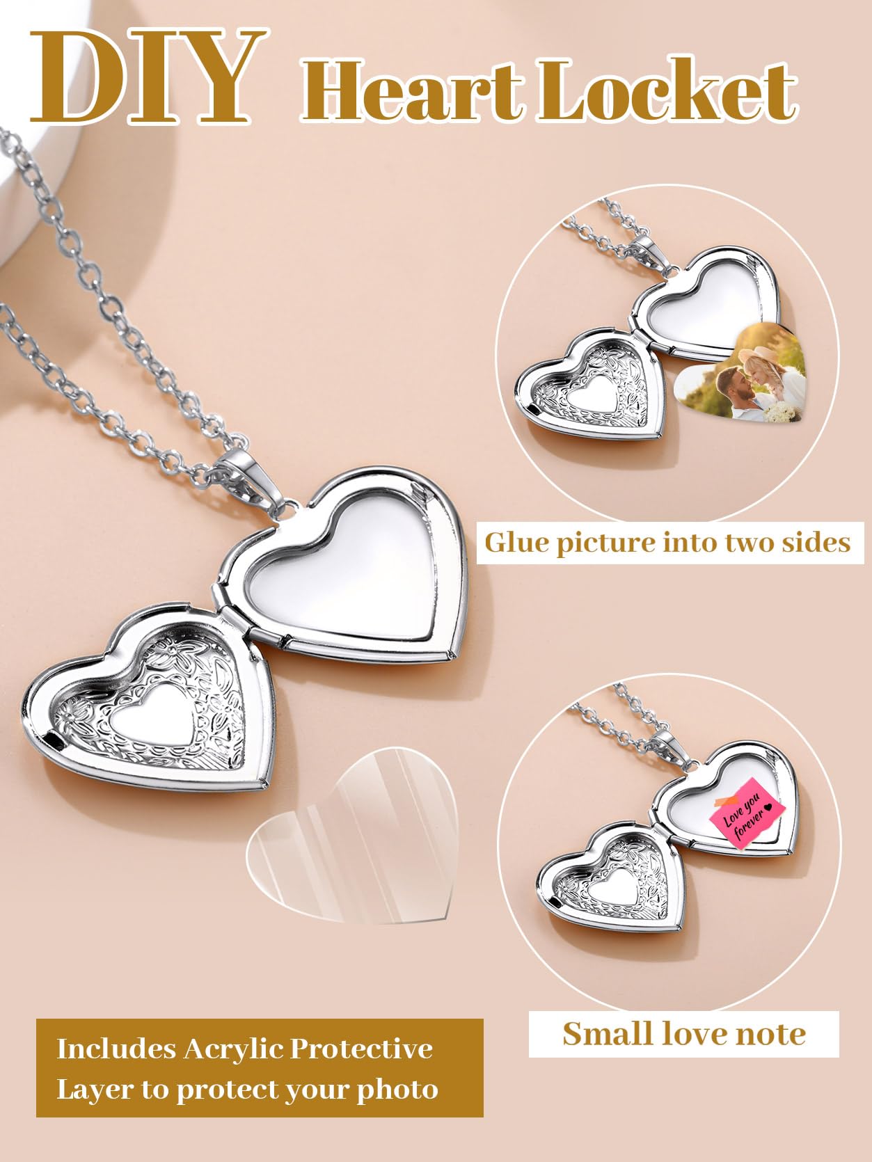 KeyStyle Gold Initial Ring for Women Alphabet Letter Ring Adjustable 14K Gold Plated Personalized Bold Statement Jewelry Stacking Ring Gifts for Her