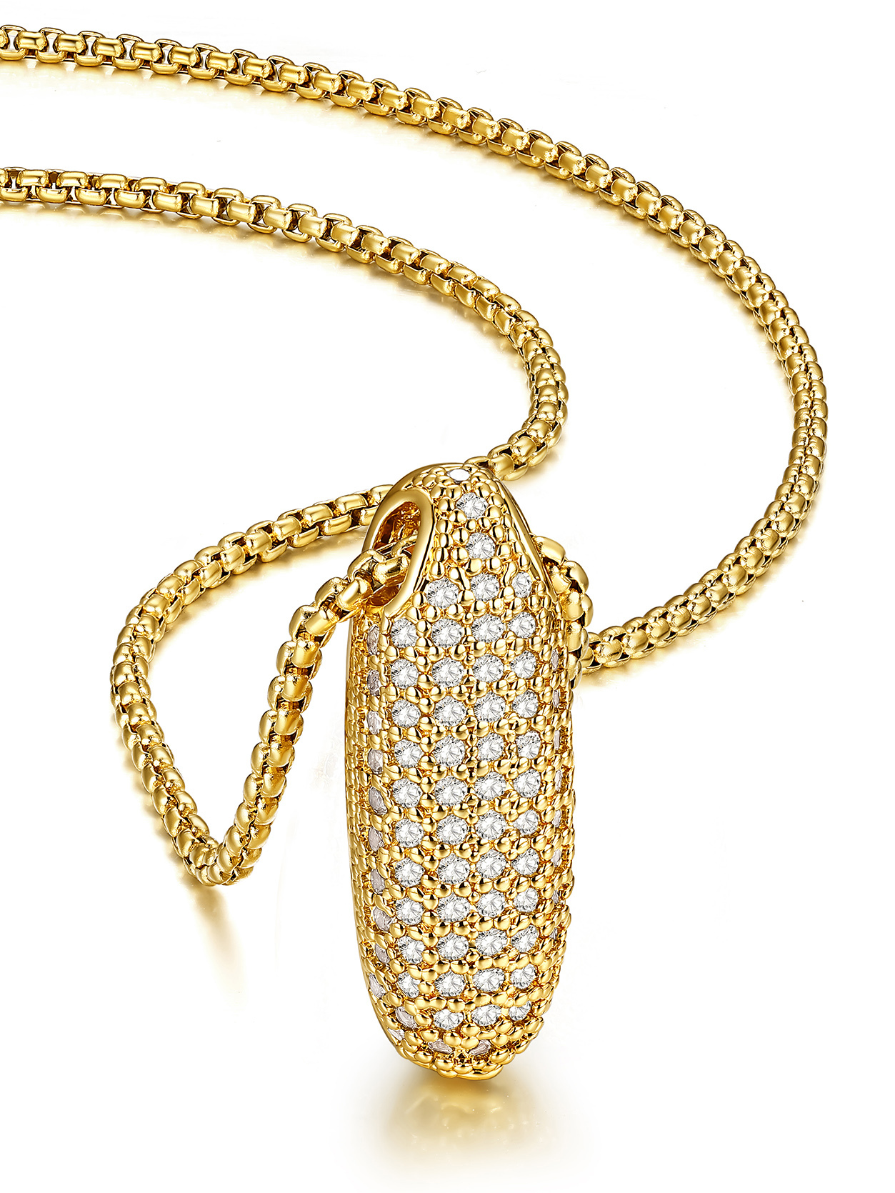 KeyStyle Initial Necklace for Women Shiny Gold Bubble Letter Necklace Alphabet Adjustable Personalized Jewelry Birthday Gift for Women