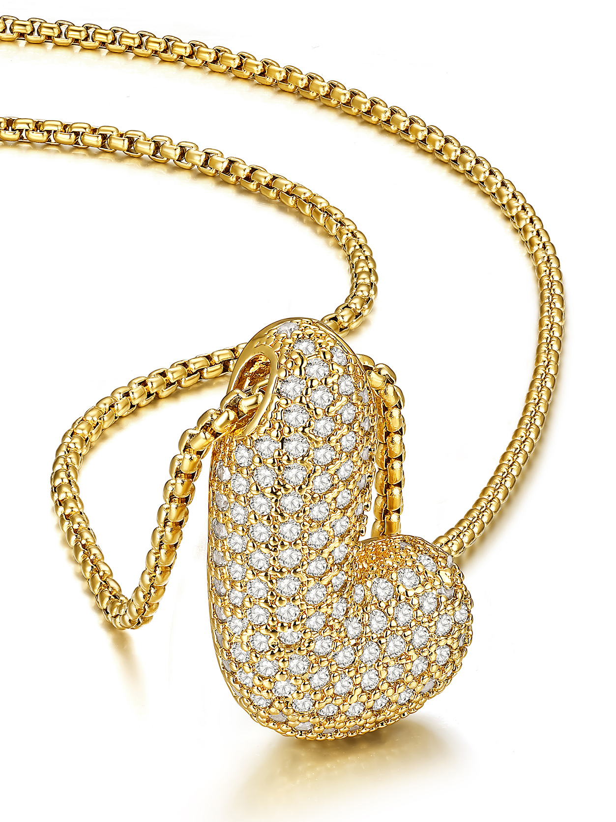 KeyStyle Initial Necklace for Women Shiny Gold Bubble Letter Necklace Alphabet Adjustable Personalized Jewelry Birthday Gift for Women