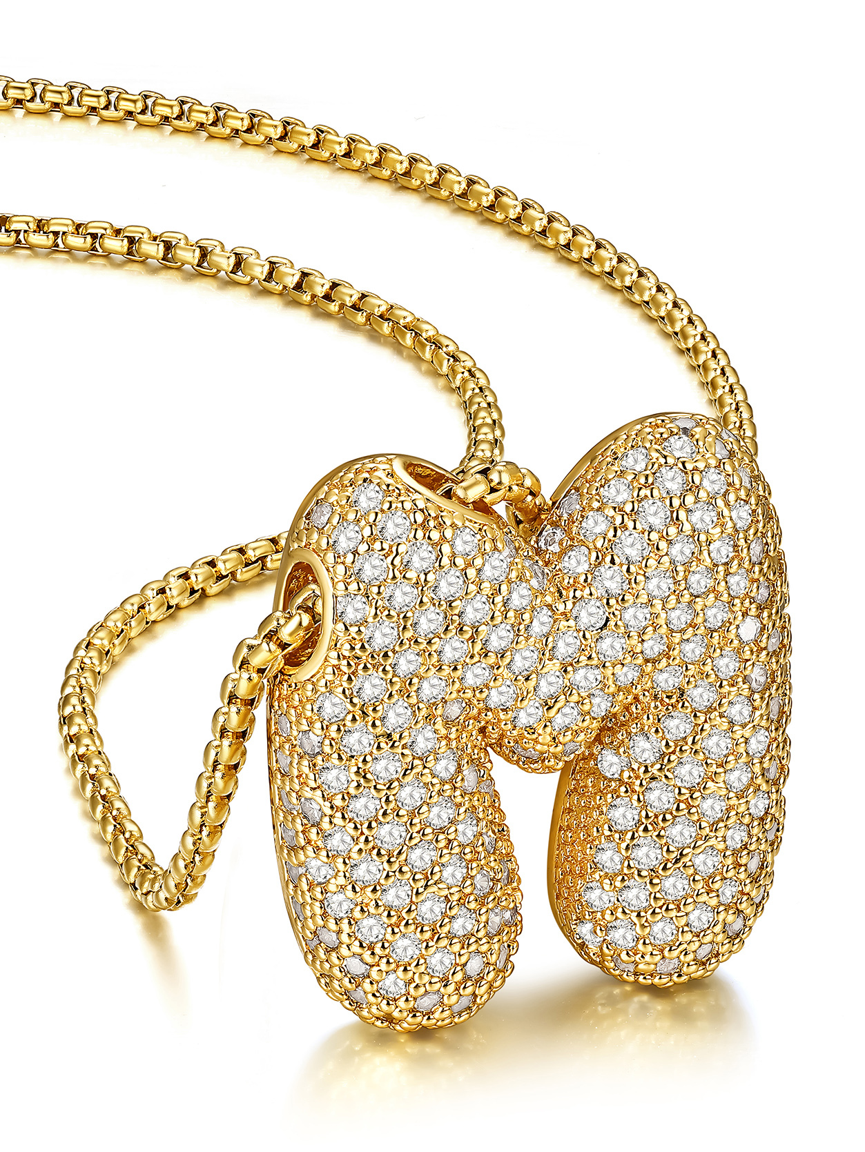 KeyStyle Initial Necklace for Women Shiny Gold Bubble Letter Necklace Alphabet Adjustable Personalized Jewelry Birthday Gift for Women