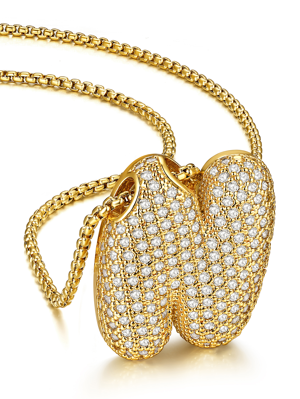 KeyStyle Initial Necklace for Women Shiny Gold Bubble Letter Necklace Alphabet Adjustable Personalized Jewelry Birthday Gift for Women