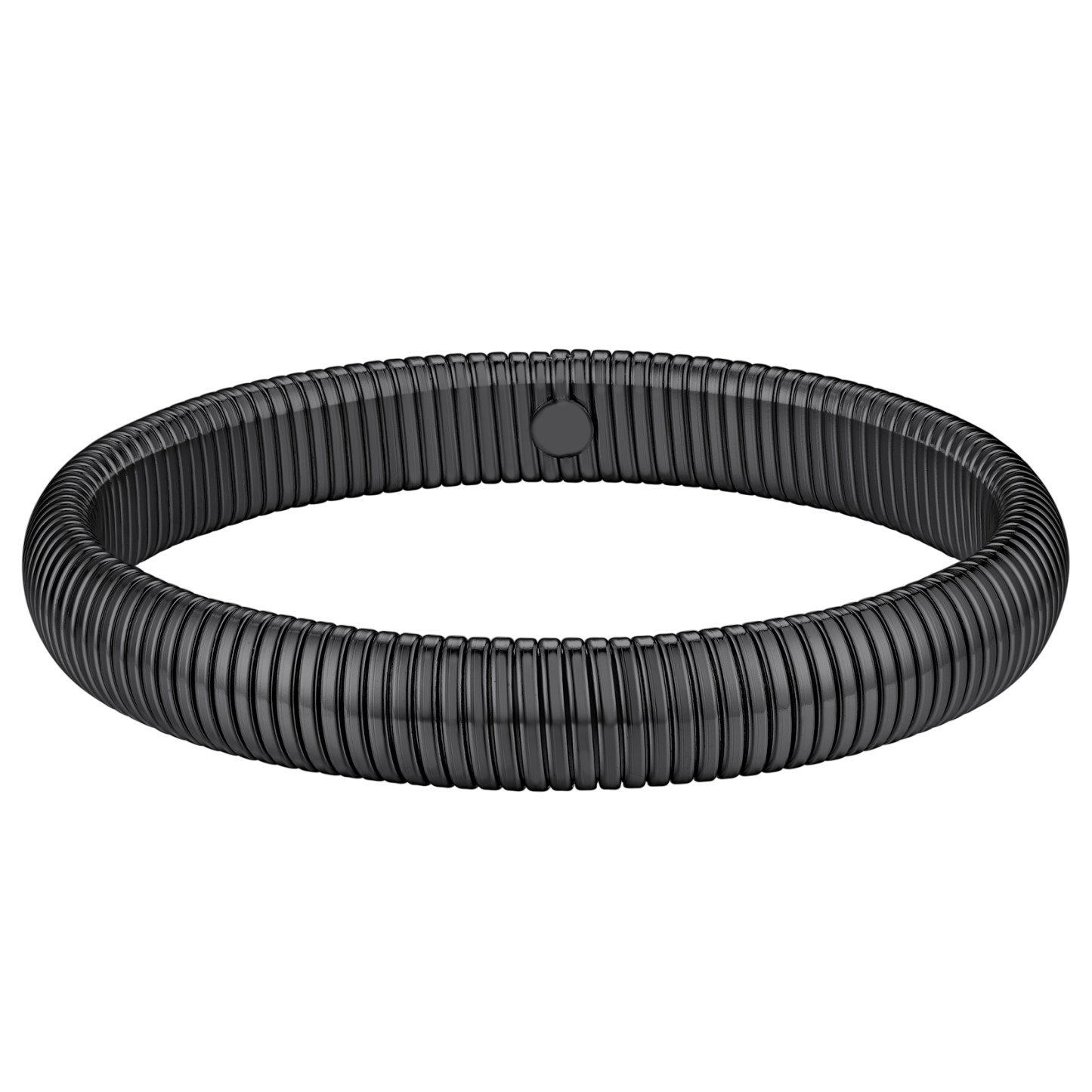 KeyStyle Bangle Bracelets for Women Snake Cobra Wide Bangle Bracelets Flexible Stretch Three Tone Twisted Bands Bracelet Birthday Jewelry Gift for Women