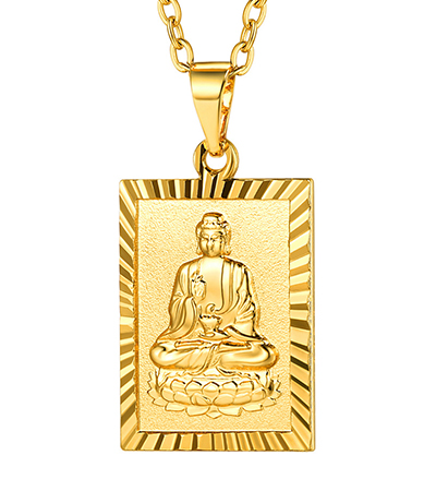 KeyStyle Gold Plated Dragon Pendant Necklace for Women with Cubic Zirconia Chinese Religious Necklace for Men & Women Amulet Pendant Necklaces Anniversary Jewelry Gift