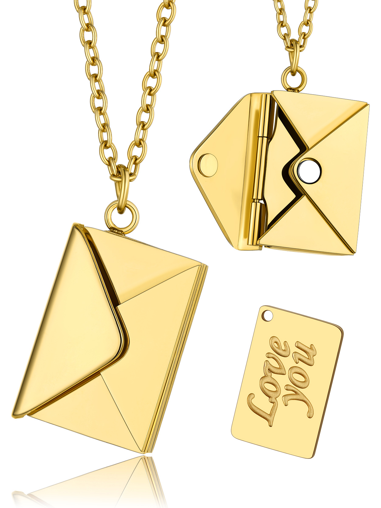 KeyStyle Gold Initial Ring for Women Alphabet Letter Ring Adjustable 14K Gold Plated Personalized Bold Statement Jewelry Stacking Ring Gifts for Her