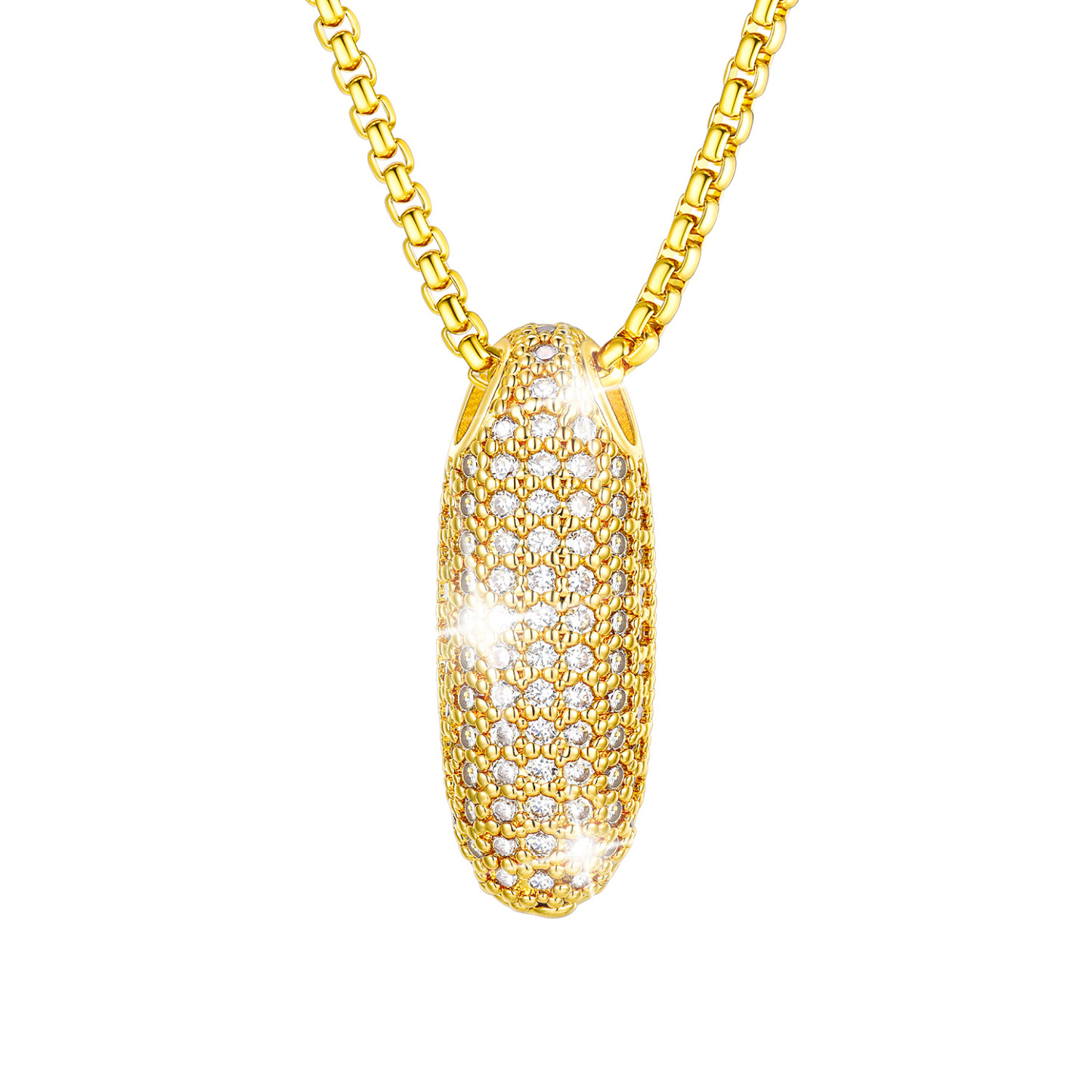 KeyStyle Initial Necklace for Women Shiny Gold Bubble Letter Necklace Alphabet Adjustable Personalized Jewelry Birthday Gift for Women