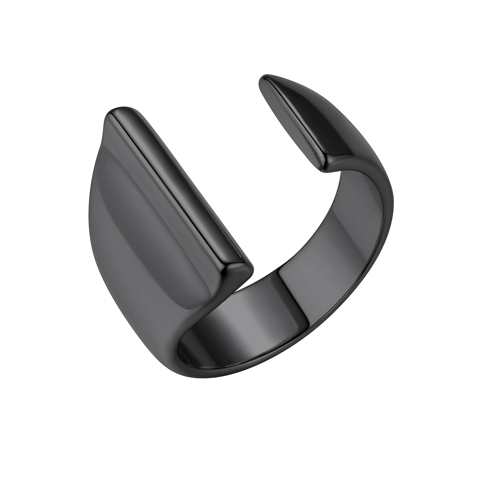 KeyStyle Gold Initial Ring for Women Alphabet Letter Ring Adjustable 14K Gold Plated Personalized Bold Statement Jewelry Stacking Ring Gifts for Her