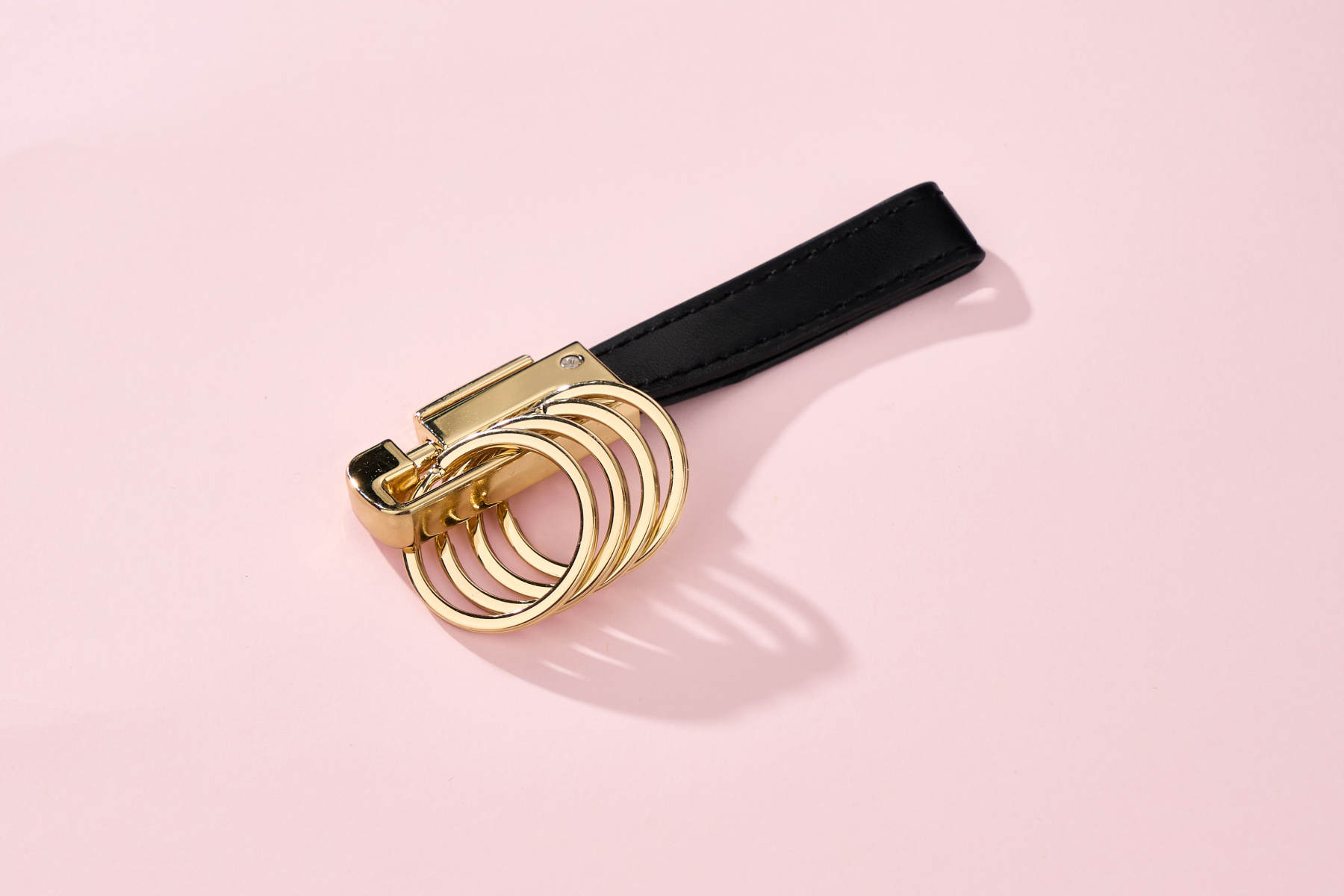 KeyStyle Leather Key Rings, Universal Key Chain Holder for Men and Women