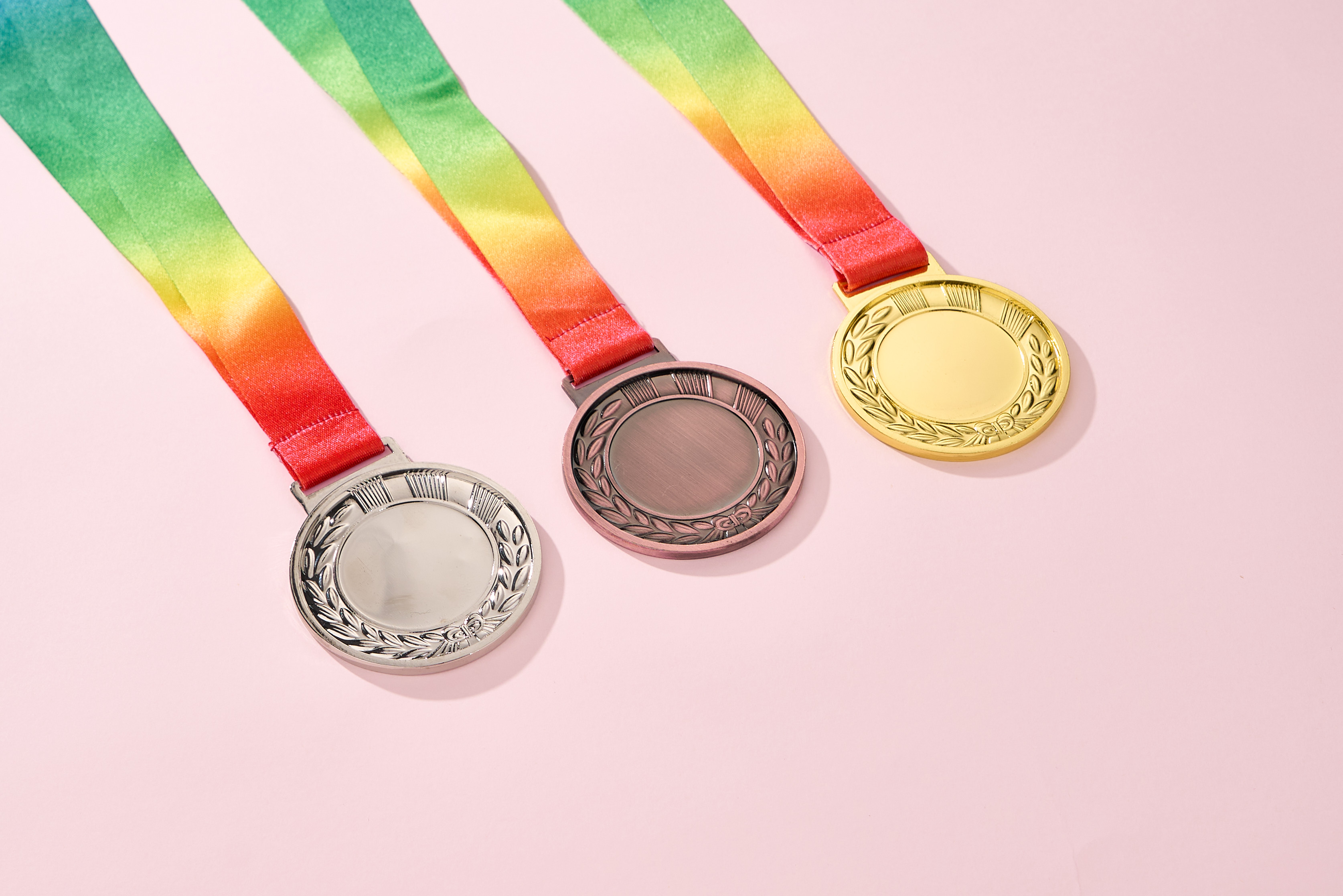 KeyStyle 3 Pcs Sports Medals for Game Basketball Football Soccer Baseball Softball Volleyball Players Medals for Team