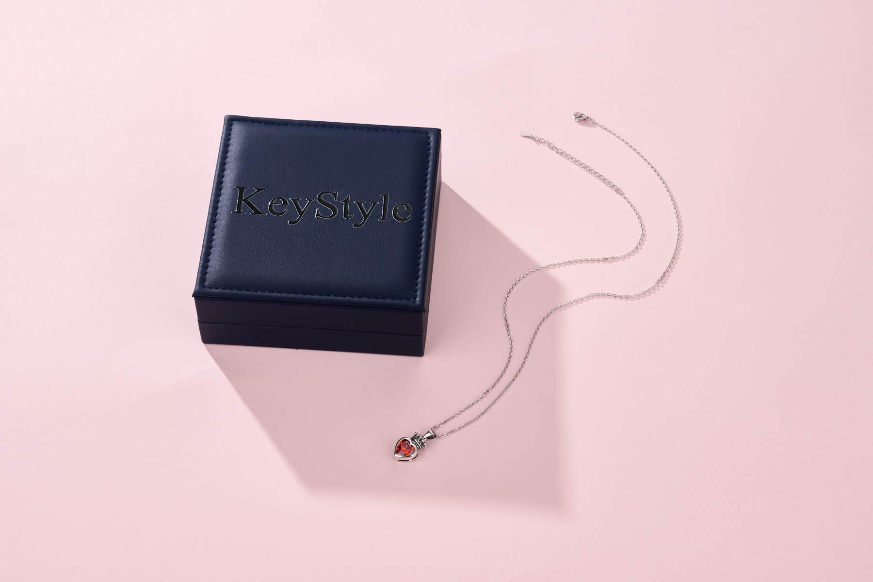 KeyStyle Jewelry Chains for Pendant, Silver Chains for Necklace Pendant, Women Jewelry Chains