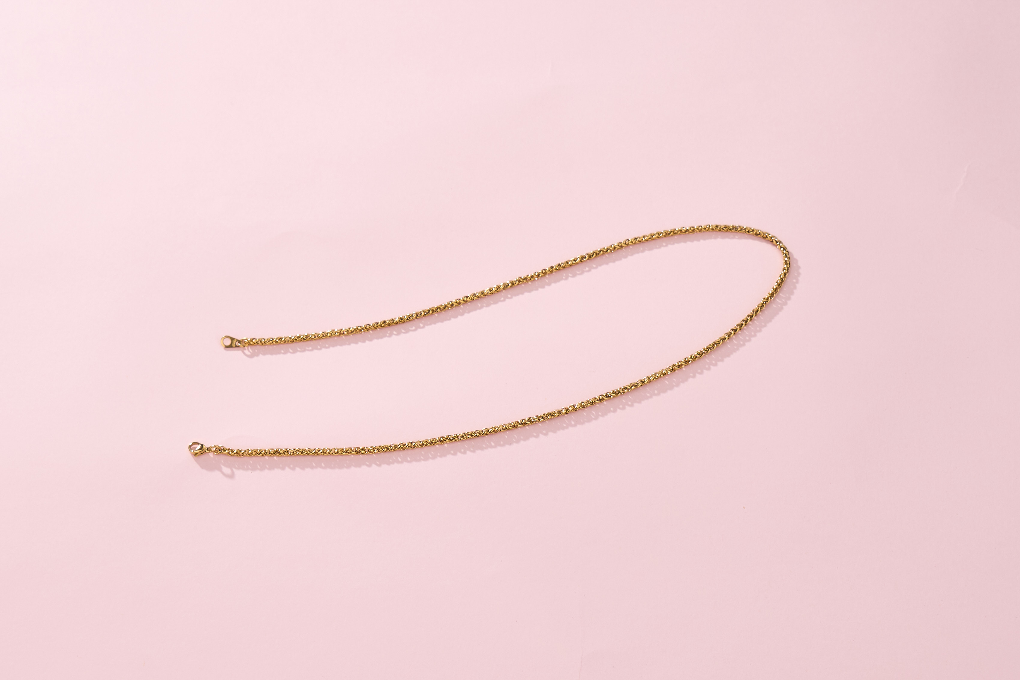 KeyStyle 14K Gold Plated Chain Necklaces for Women Men, Necklaces with Gift Box