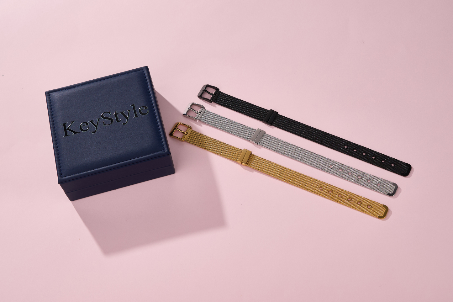 KeyStyle Watch Chains Stylish Universal Metal Strap for Watch with Gift Case