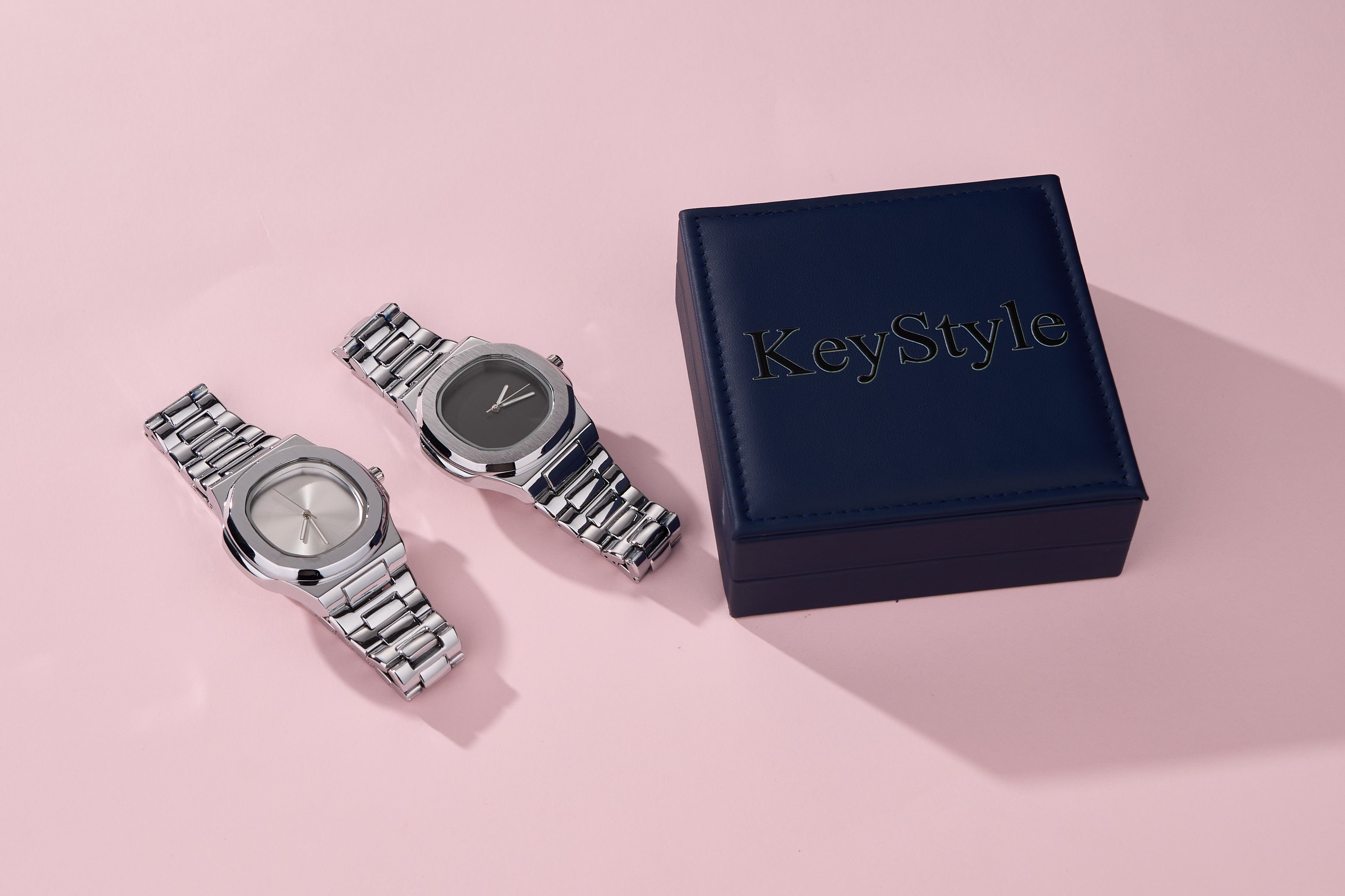 KeyStyle Business Fahion Watches Waterproof Quartz Watch for Men with Gift Box