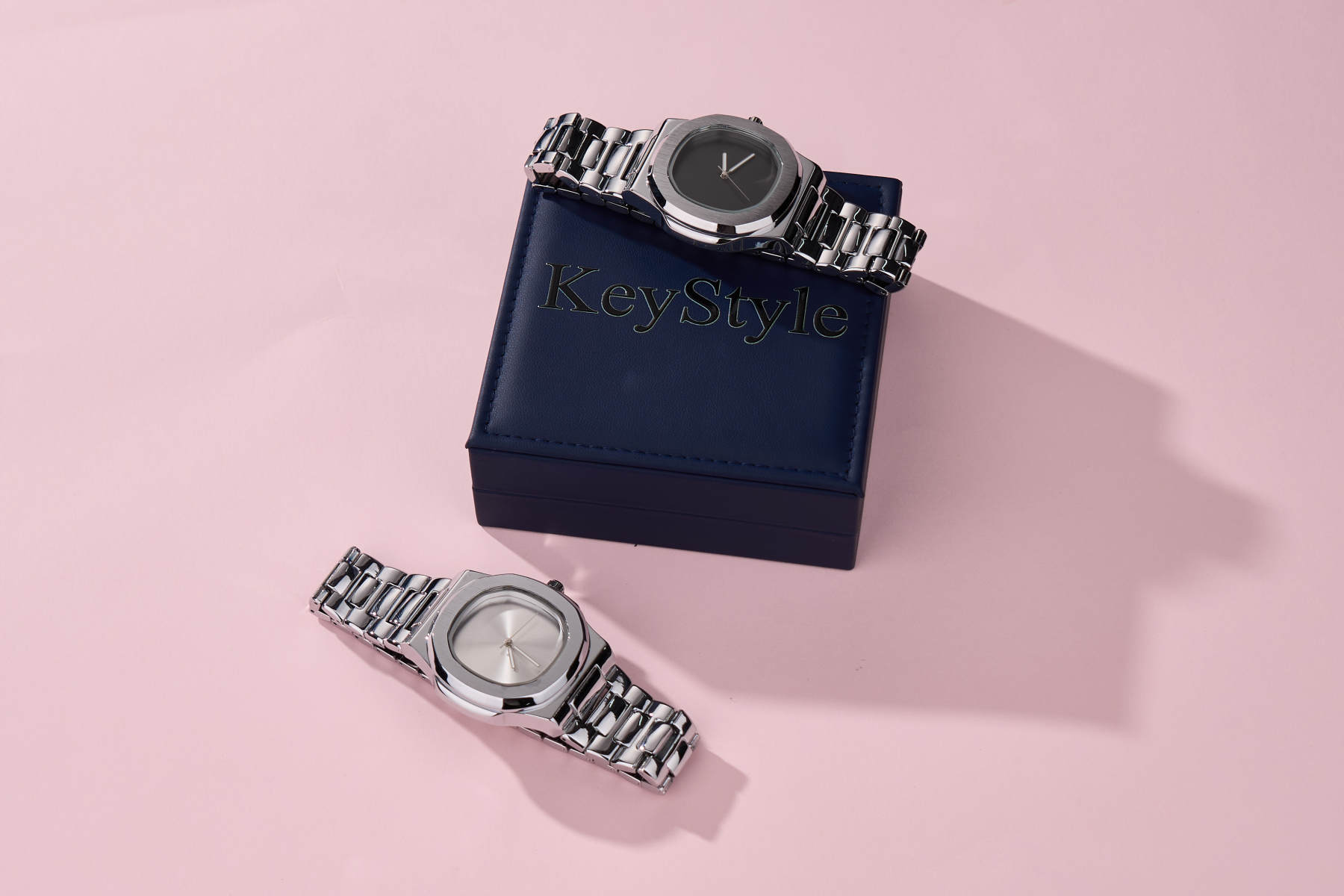 KeyStyle Business Fahion Watches Waterproof Quartz Watch for Men with Gift Box