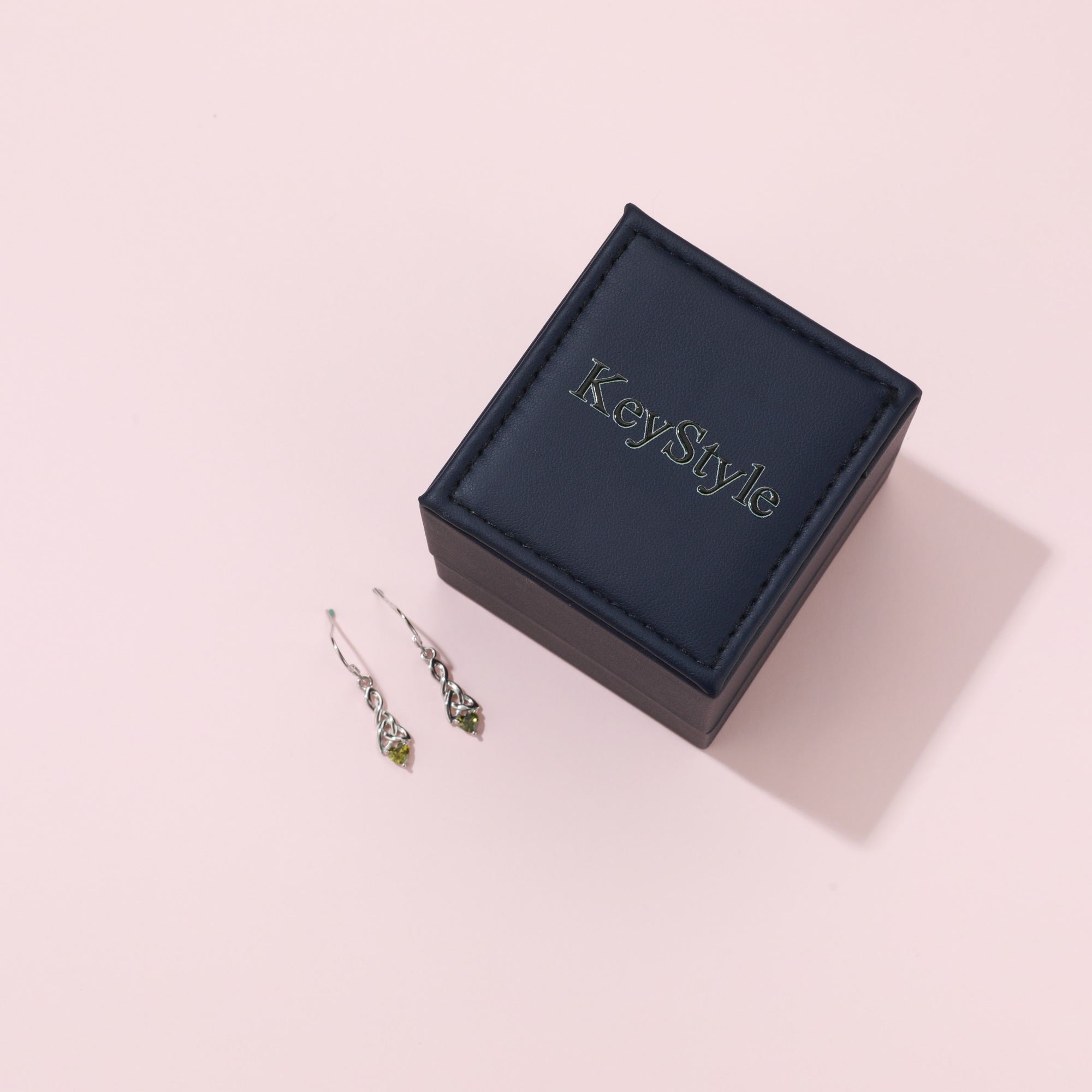 KeyStyle Birthstone Earrings for Women, Anniversary Jewelry for Her, Birthday Gifts Earrings for Mother Daughter