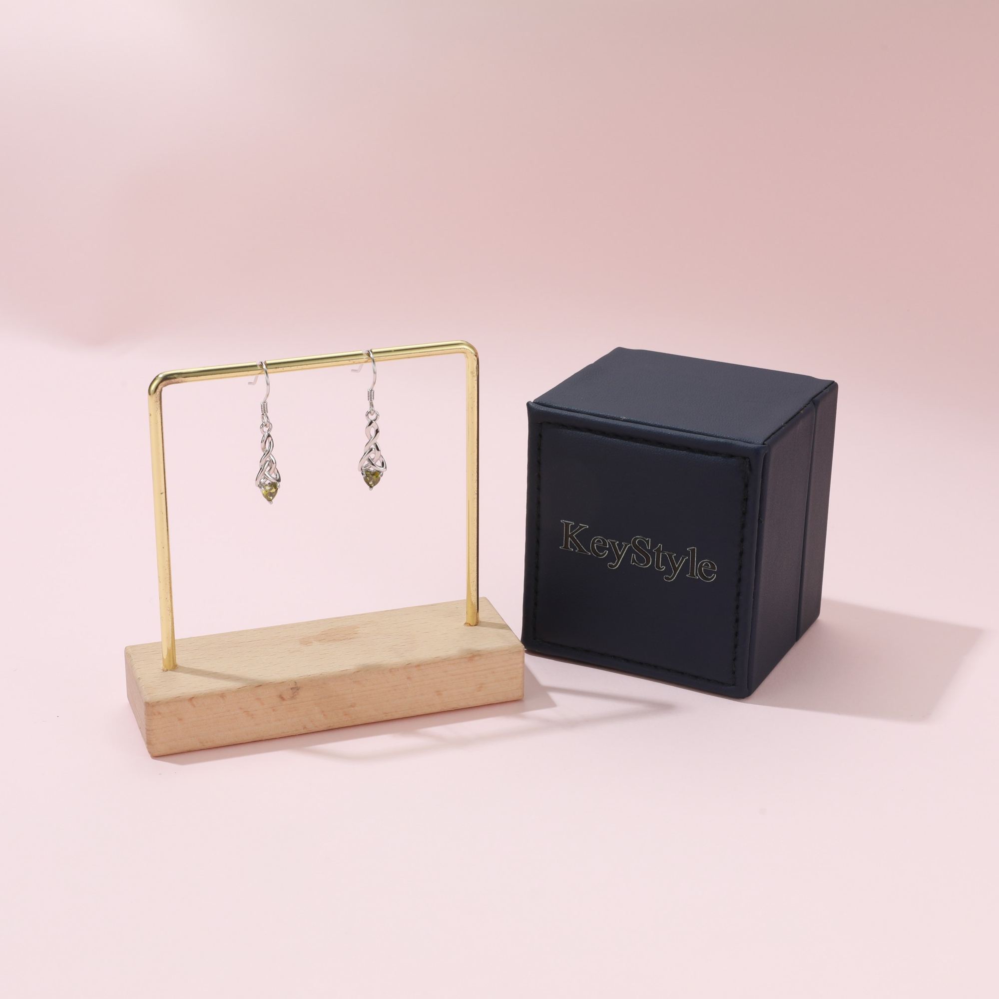 KeyStyle Birthstone Earrings for Women, Anniversary Jewelry for Her, Birthday Gifts Earrings for Mother Daughter